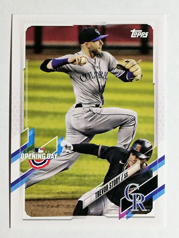 2021 Topps Opening Day #6 Trevor Story