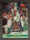 1992-93 Ultra #230 Marcus Webb RC
