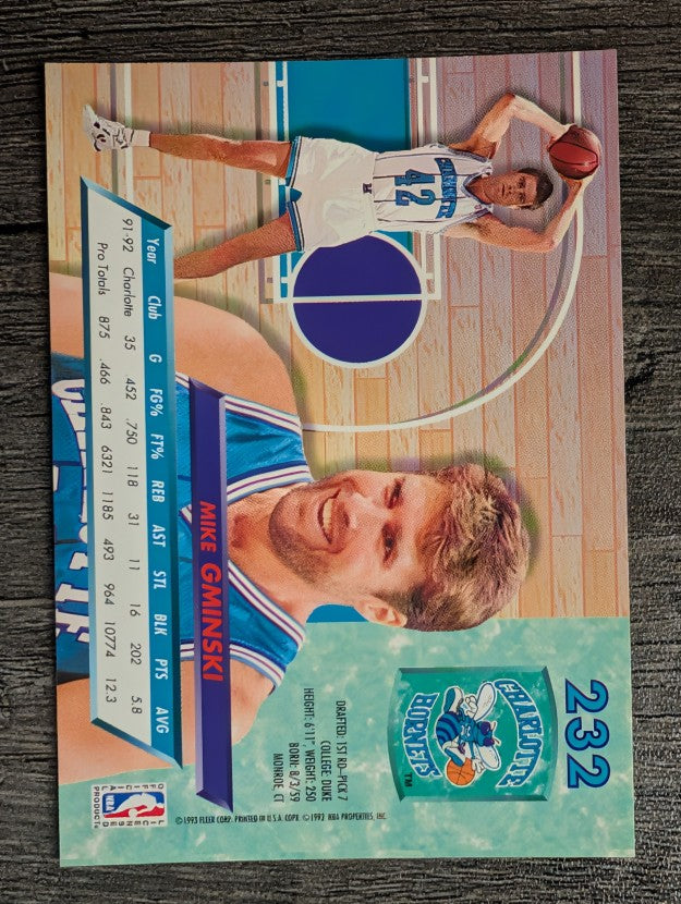1992-93 Ultra #232 Mike Gminski