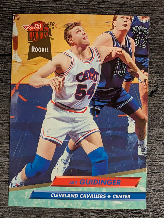 1992-93 Ultra #240 Jay Guidinger RC