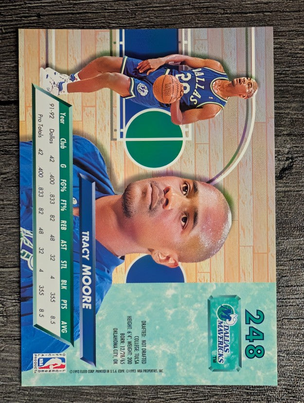 1992-93 Ultra #248 Tracy Moore RC