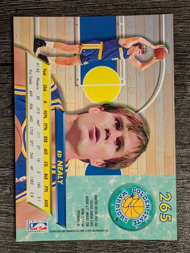 1992-93 Ultra #265 Ed Nealy