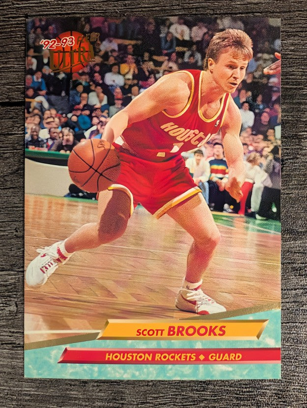 1992-93 Ultra #267 Scott Brooks