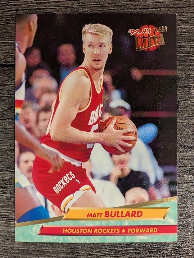 1992-93 Ultra #268 Matt Bullard