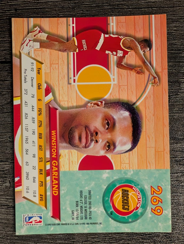 1992-93 Ultra #269 Winston Garland