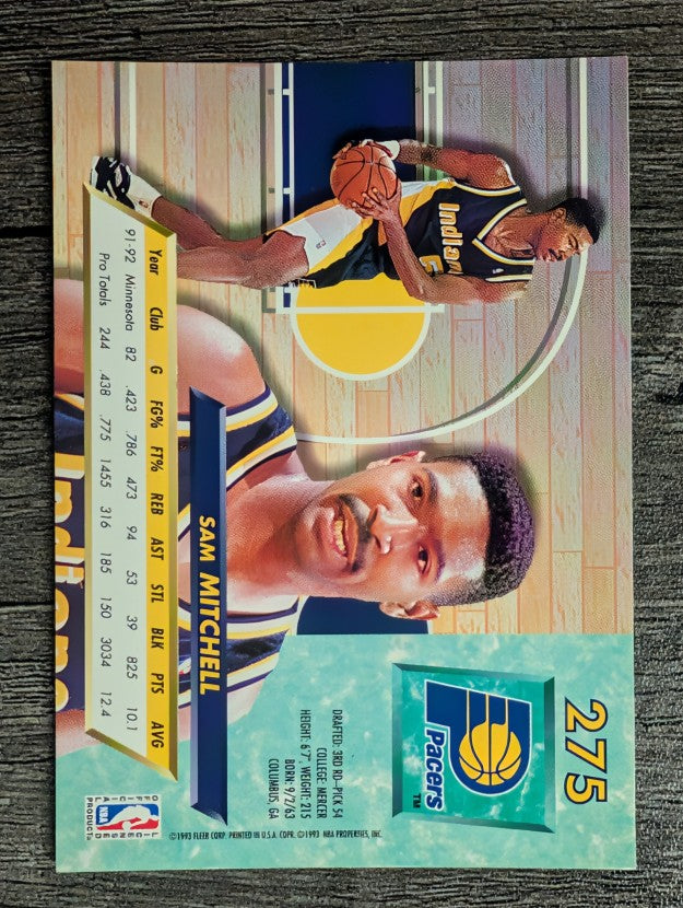 1992-93 Ultra #275 Sam Mitchell