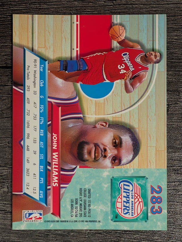 1992-93 Ultra #283 John S. Williams