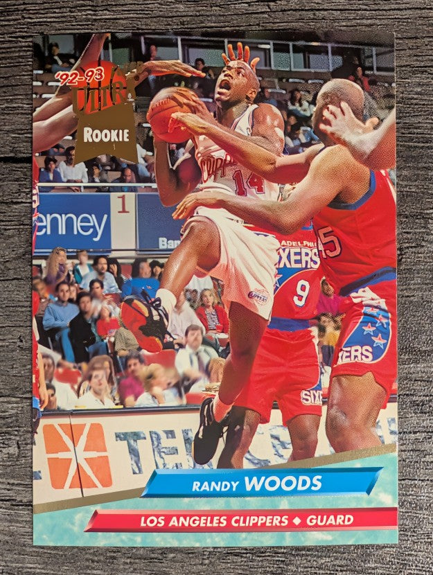 1992-93 Ultra #284 Randy Woods RC