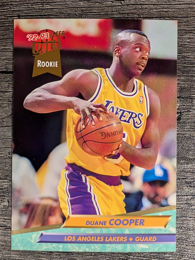 1992-93 Ultra #286 Duane Cooper RC