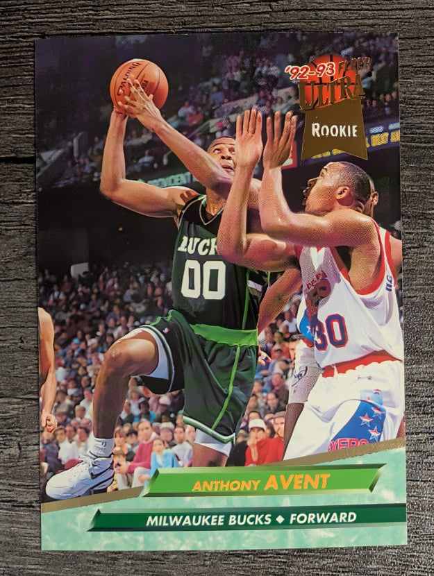 1992-93 Ultra #295 Anthony Avent RC