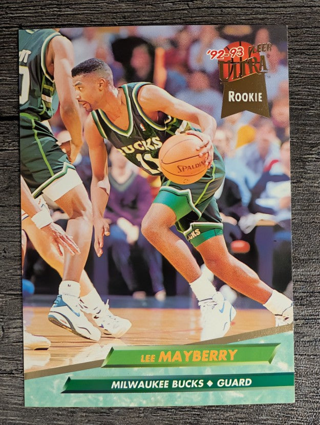1992-93 Ultra #300 Lee Mayberry RC