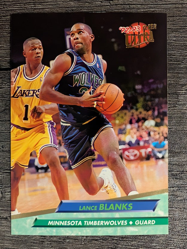 1992-93 Ultra #303 Lance Blanks