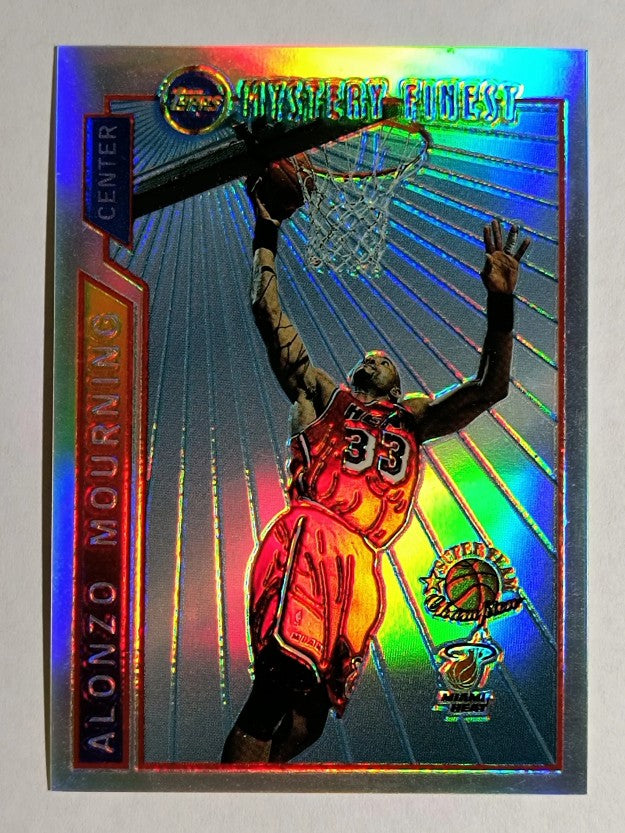 1996-97 Topps Super Team NBA Finals #M10 Alonzo Mourning