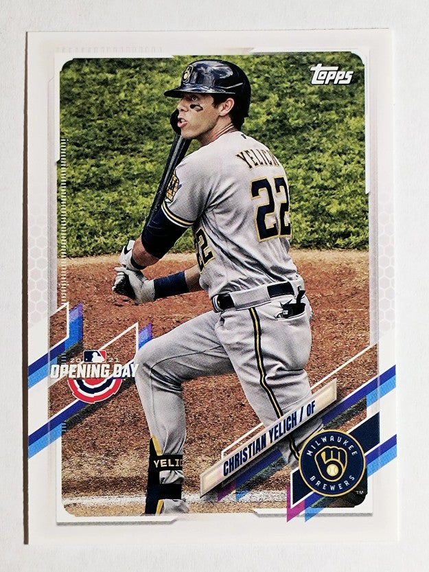 2021 Topps Opening Day #60 Christian Yelich
