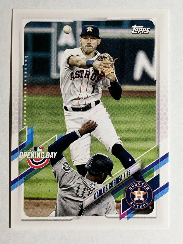 2021 Topps Opening Day #63 Carlos Correa