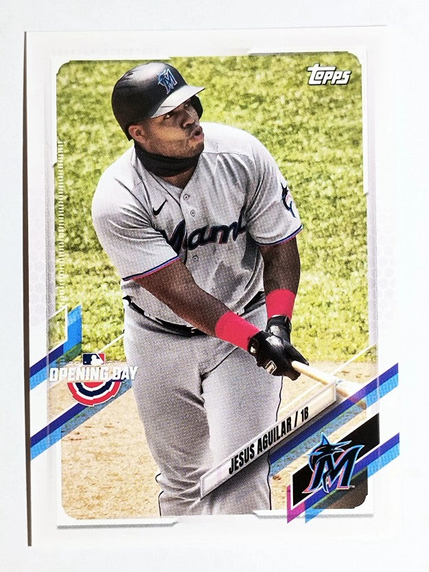 2021 Topps Opening Day #76 Jesus Aguilar