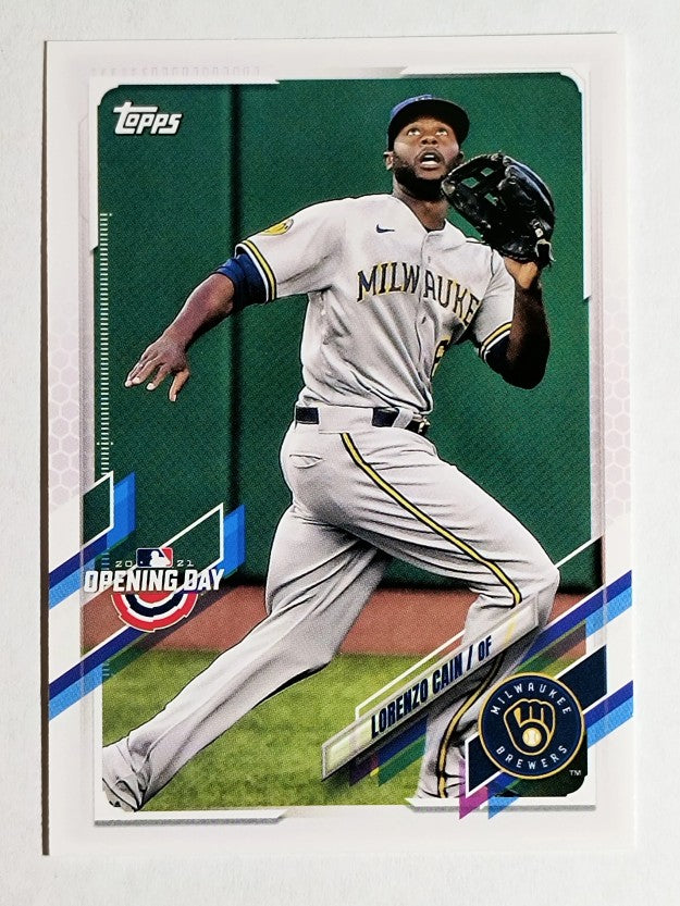 2021 Topps Opening Day #81 Lorenzo Cain