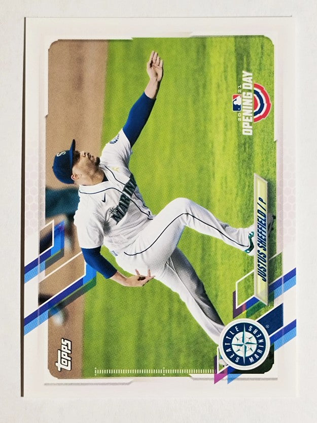 2021 Topps Opening Day #83 Justus Sheffield