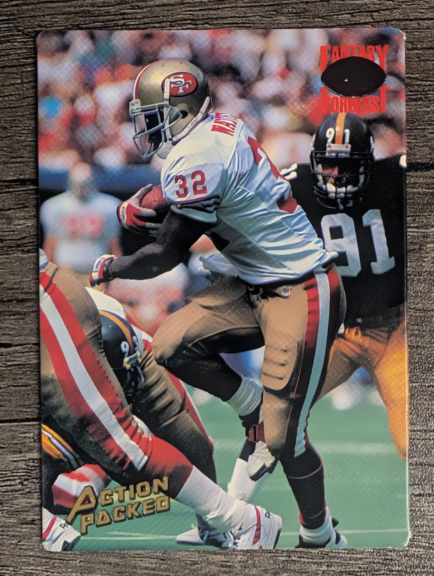 1994 Action Packed Fantasy Forecast #FF26 Ricky Watters