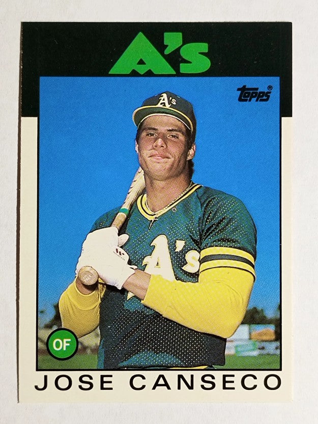 1986 Topps Traded #20T Jose Canseco XRC