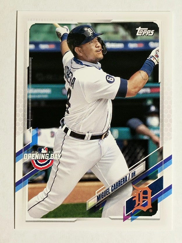 2021 Topps Opening Day #105 Miguel Cabrera