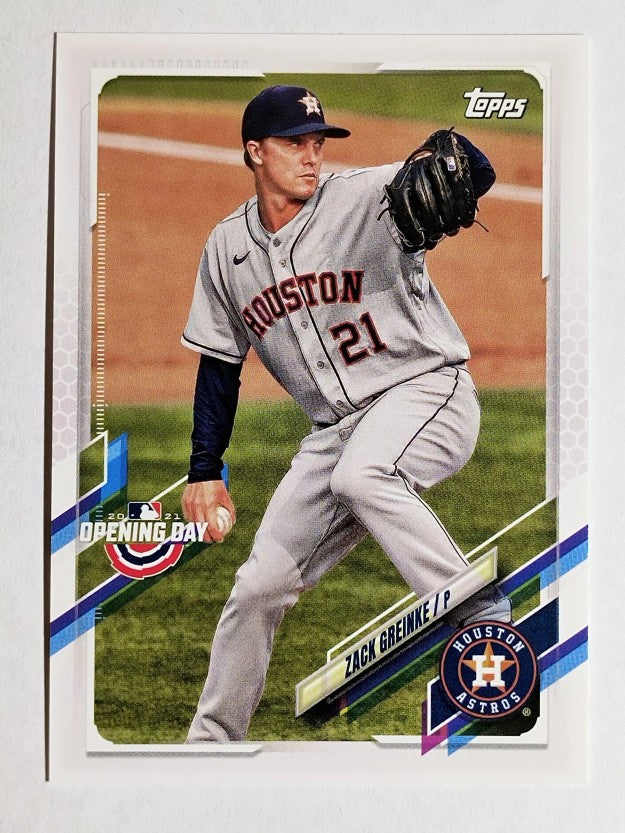 2021 Topps Opening Day #114 Zack Greinke
