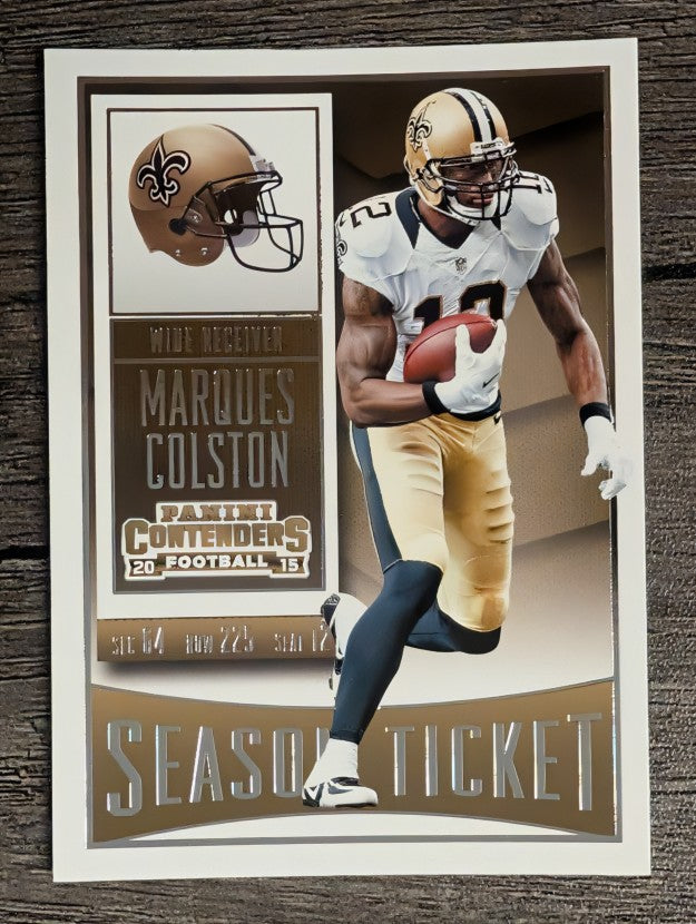 2015 Panini Contenders #86 Marques Colston