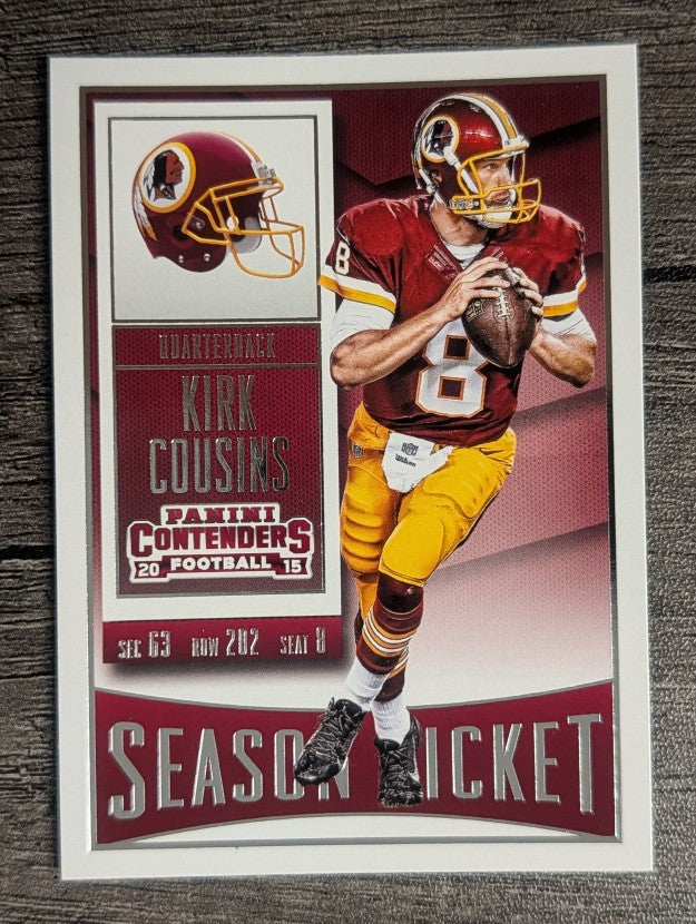 2015 Panini Contenders #98 Kirk Cousins