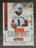 2015 Panini Contenders Draft Picks #5 Allen Hurns