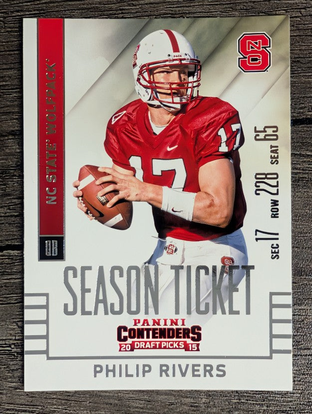 2015 Panini Contenders Draft Picks #82 Philip Rivers