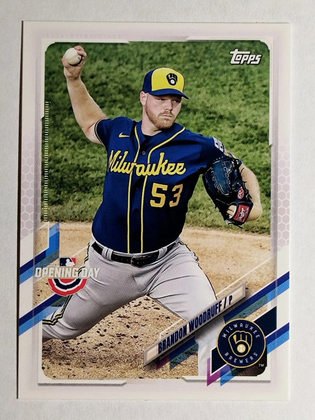 2021 Topps Opening Day #120 Brandon Woodruff