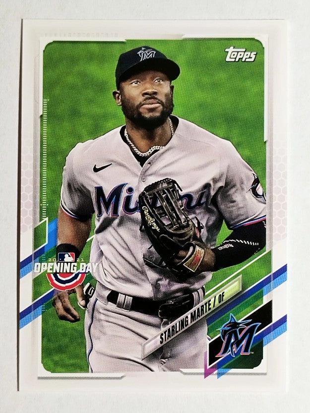 2021 Topps Opening Day #121 Starling Marte