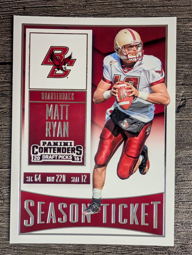 2016 Panini Contenders Draft Picks #73 Matt Ryan