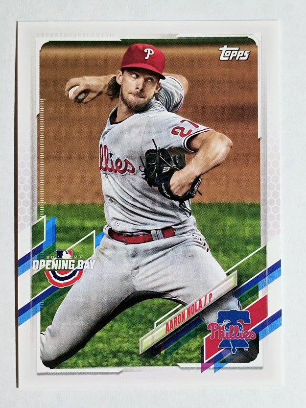 2021 Topps Opening Day #128 Aaron Nola