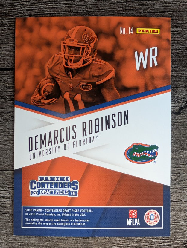 2016 Panini Contenders Draft Picks School Colors #14 Demarcus Robinson