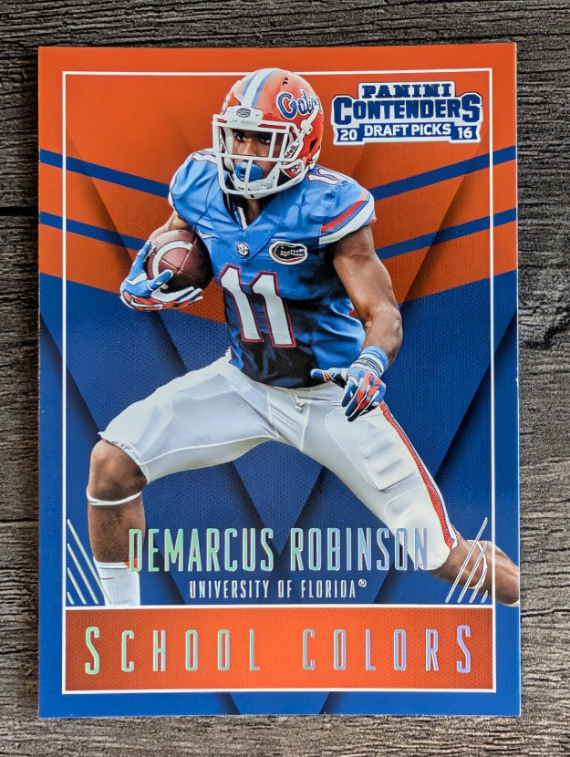 2016 Panini Contenders Draft Picks School Colors #14 Demarcus Robinson