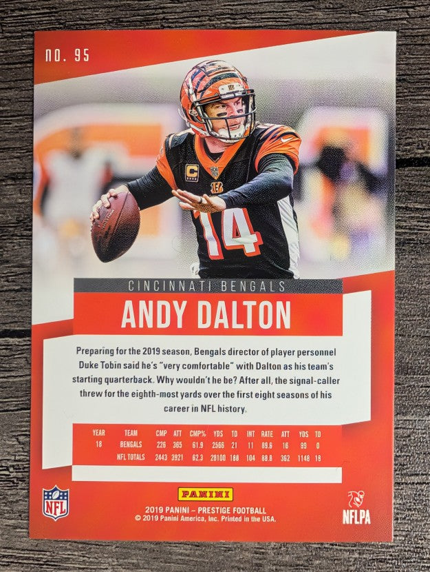 2019 Prestige #95 Andy Dalton
