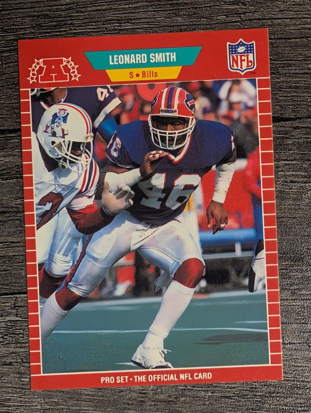 1989 Pro Set #29 Leonard Smith