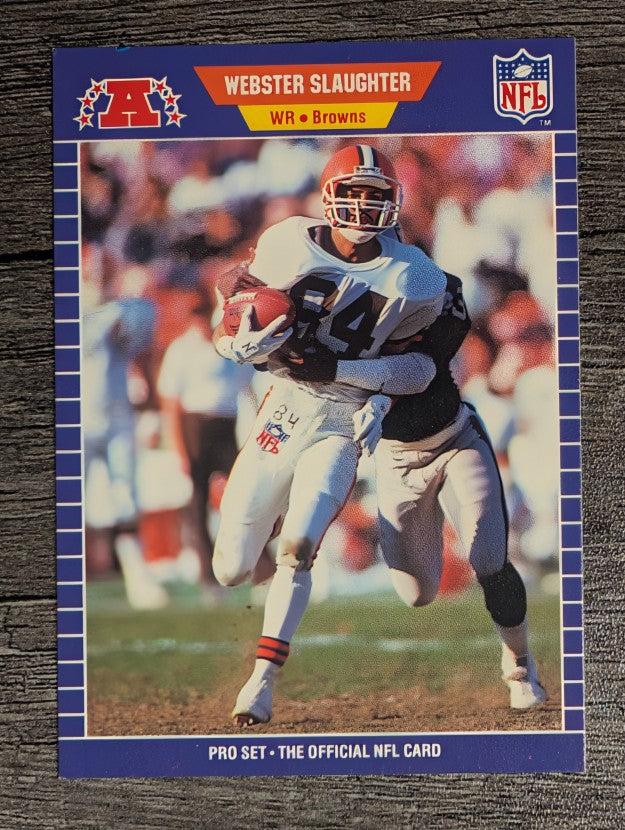 1989 Pro Set #84 Webster Slaughter
