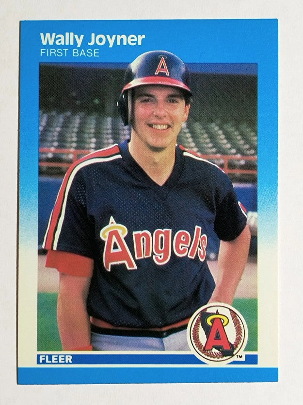 1987 Fleer #86 Wally Joyner RC