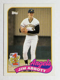 1989 Topps #573 Jim Abbott FDP RC
