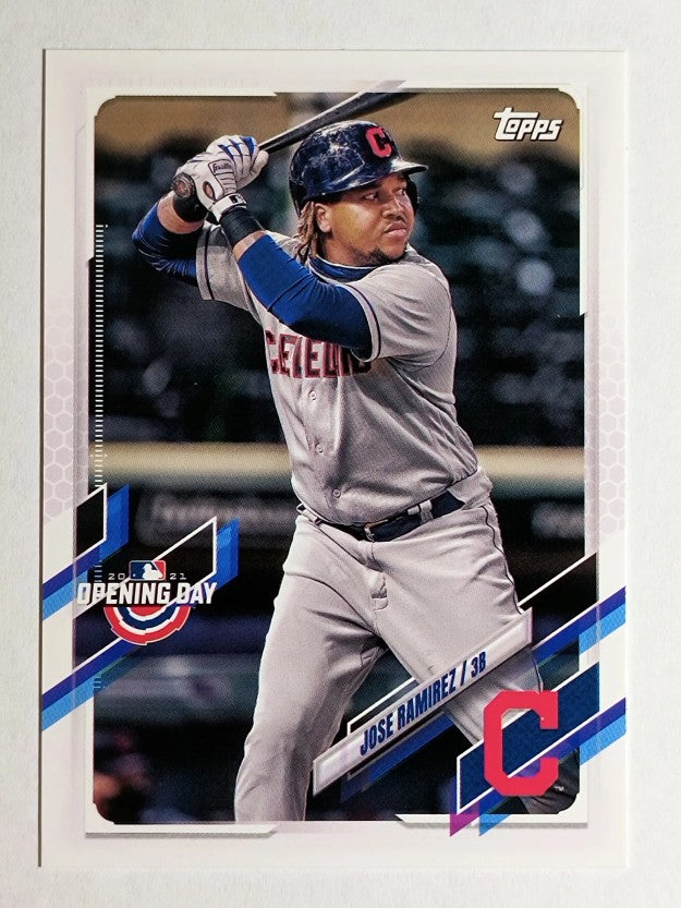 2021 Topps Opening Day #154 Jose Ramirez