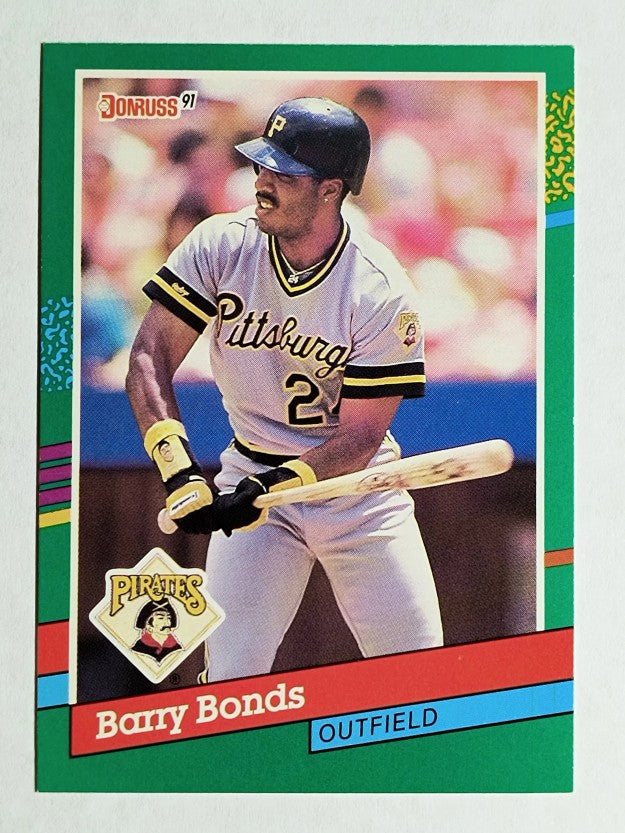 1991 Donruss #495 Barry Bonds