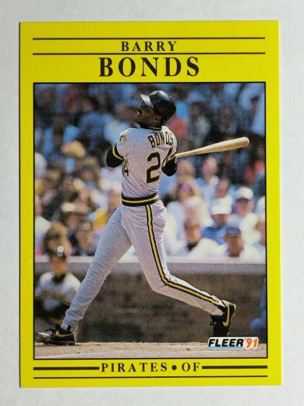1991 Fleer #33 Barry Bonds