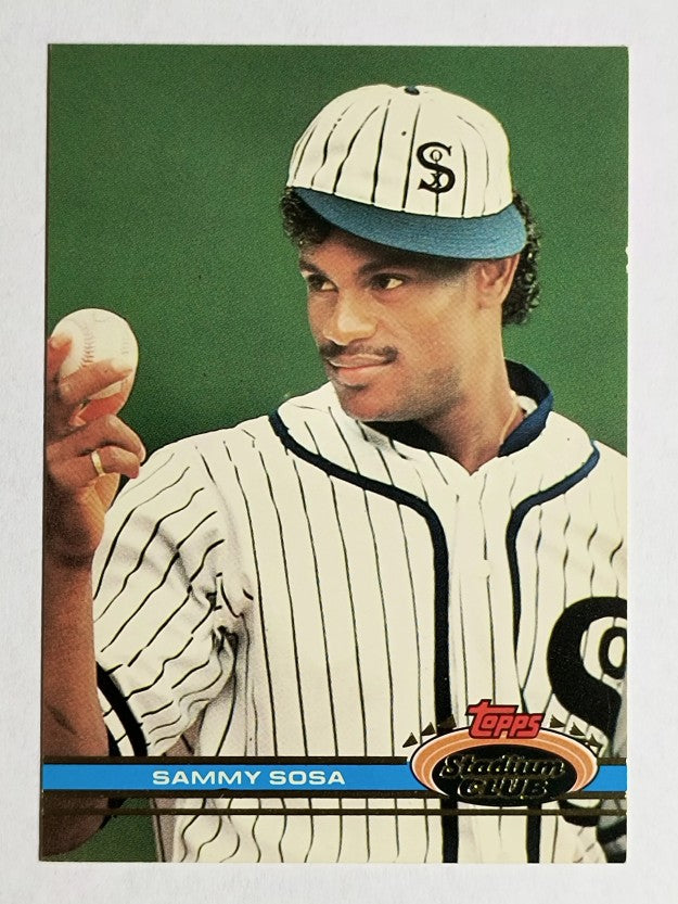 1991 Stadium Club #6 Sammy Sosa