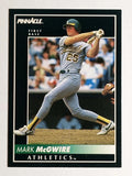 1992 Pinnacle #217 Mark McGwire
