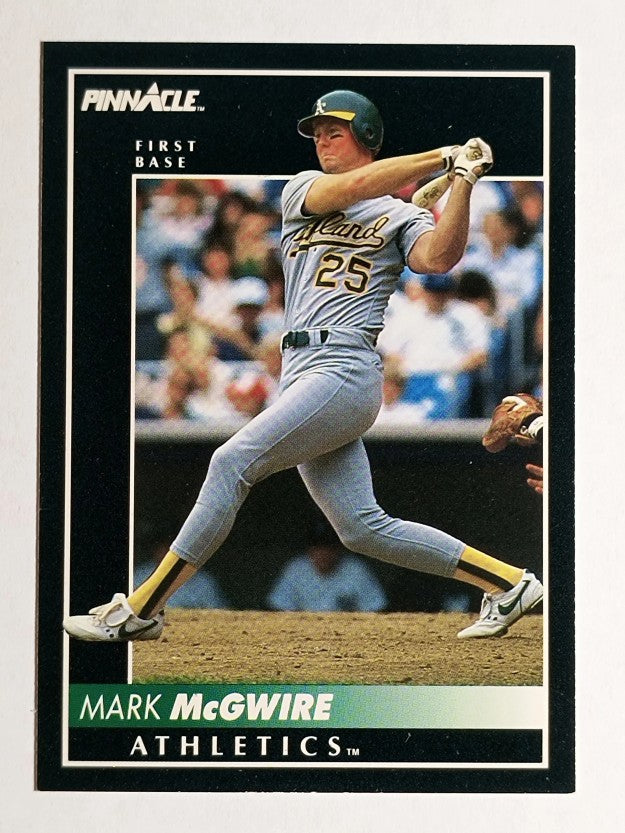 1992 Pinnacle #217 Mark McGwire