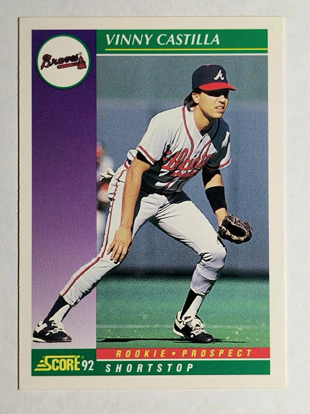 1992 Score #860 Vinny Castilla RC