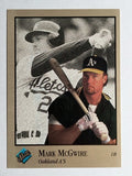 1992 Studio #226 Mark McGwire