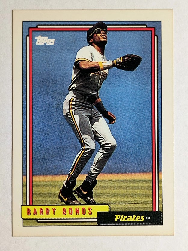 1992 Topps #380 Barry Bonds